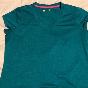 Active Wear Shirt teal color
